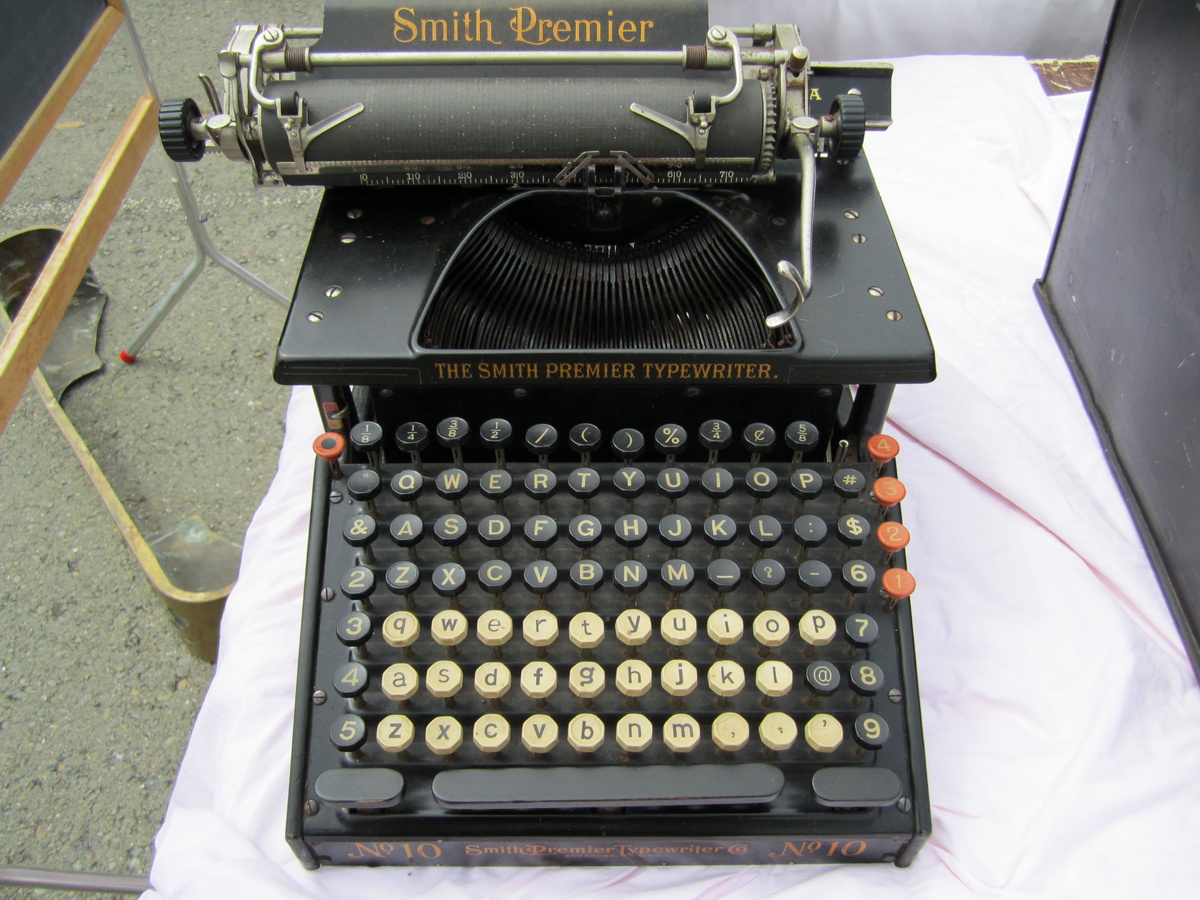 Smith Premiere Typewriter #10 with Octagonal Keys at Alameda - Office