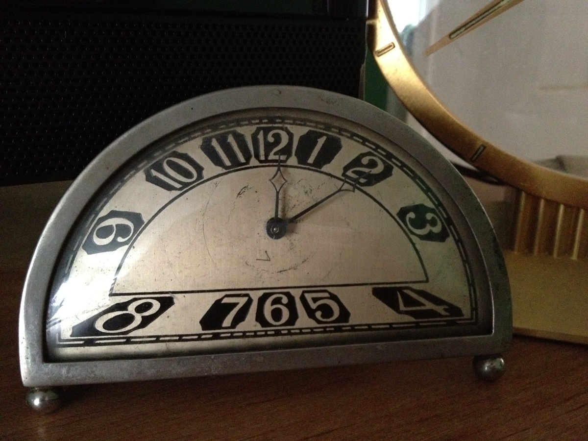 Silvercraft Deco Clock - Art Deco
