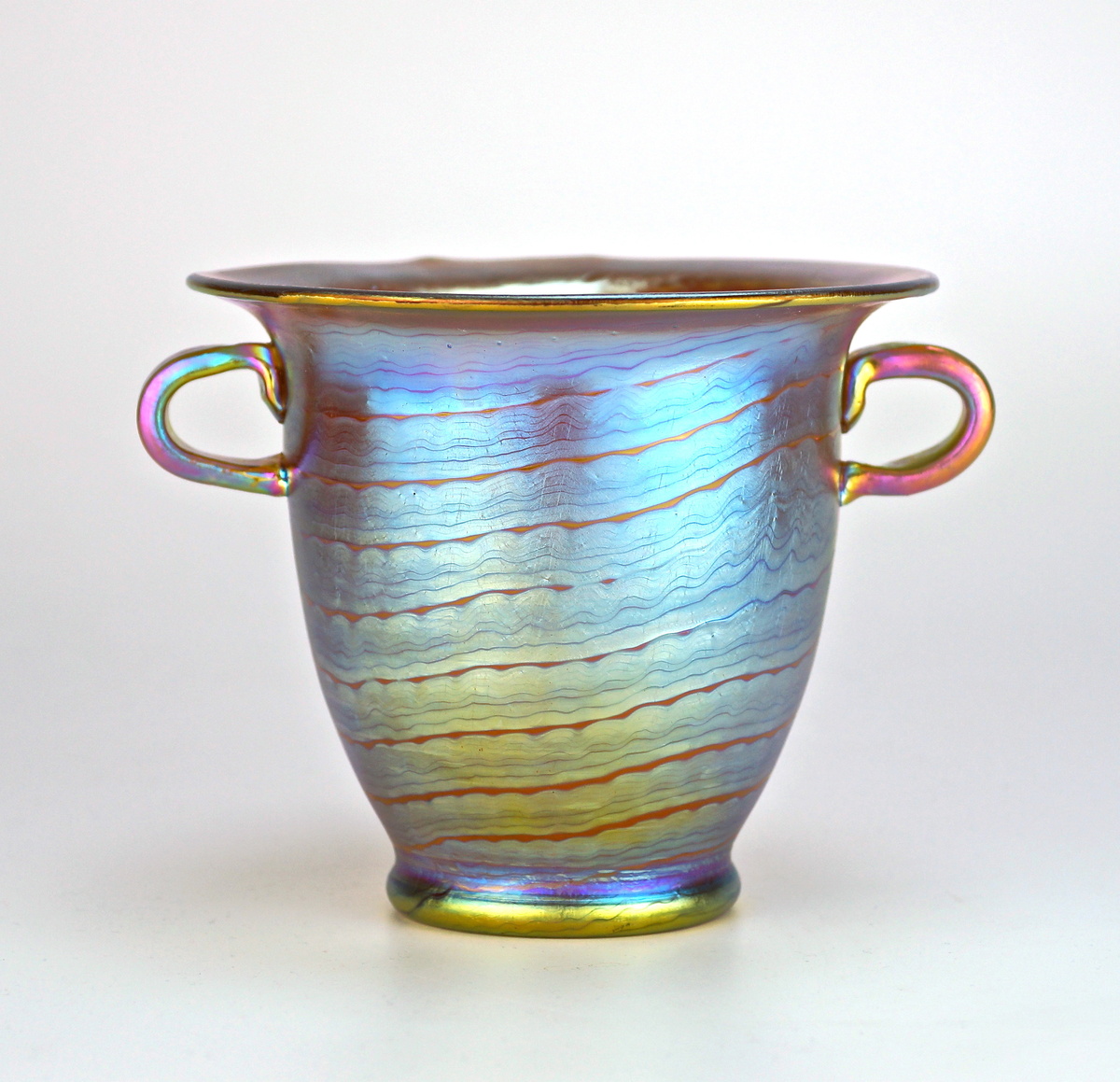 Loetz Phänomen Genre 7506 production # 289 - Art Glass