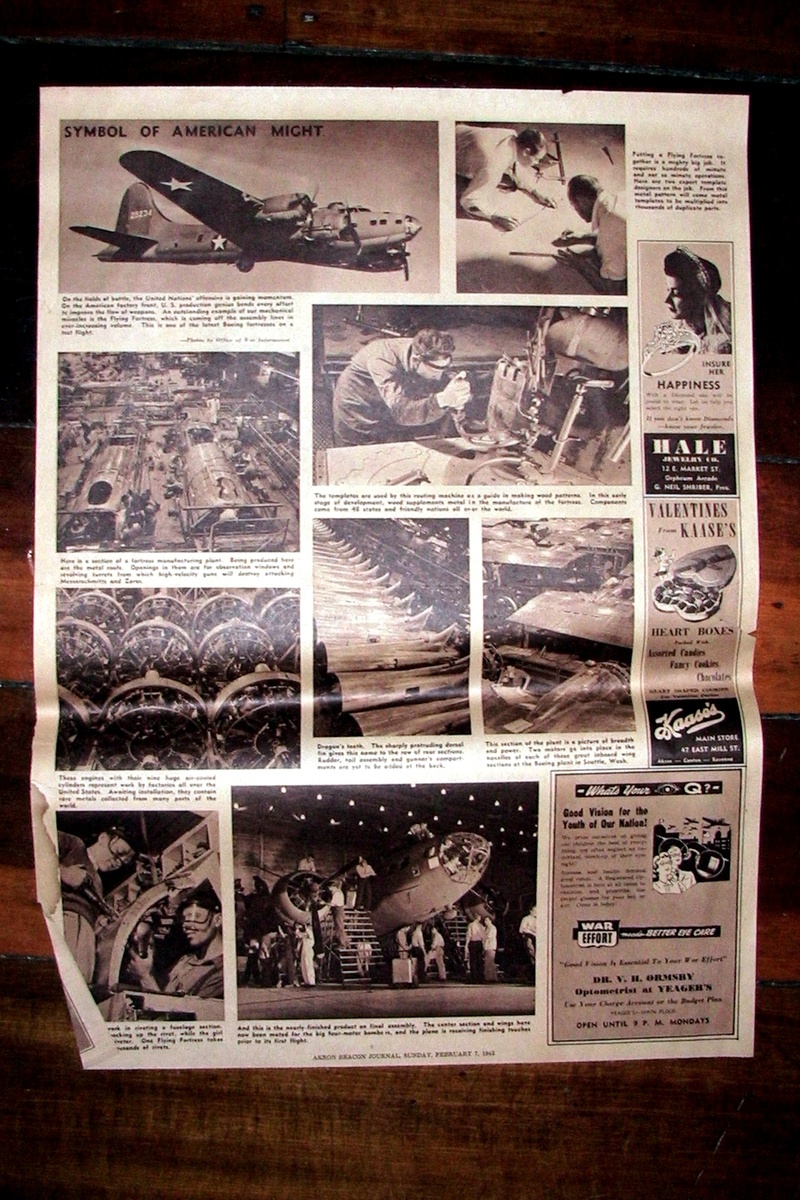 WWII newspapers