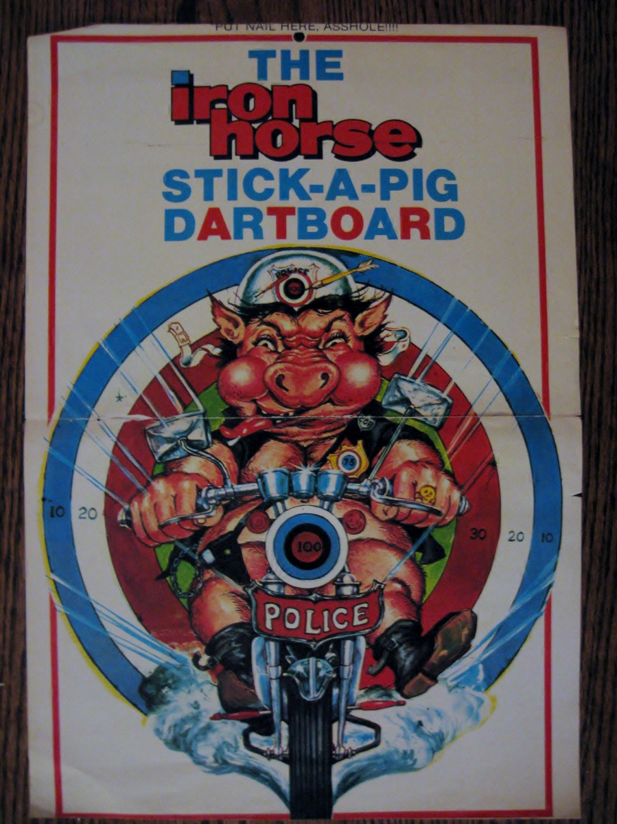 A Pin-up Dart Board