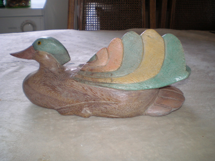 Folkart Duck Carving