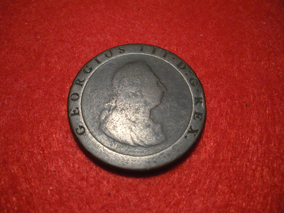 British King George III 1797 "Cart Wheel" - World Coins