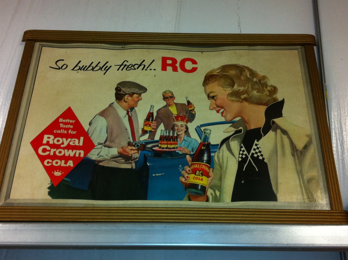 RC cola poster ,more shots of shop - Signs