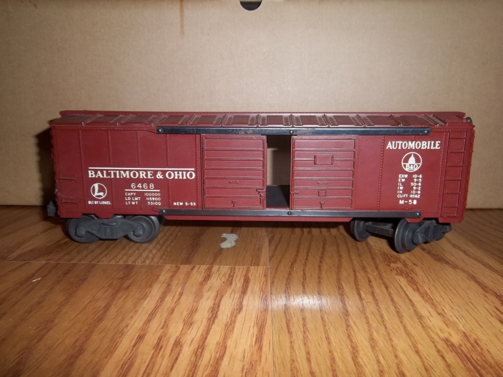 Lionel Trains Collection- Baltimore & Ohio box car #6468