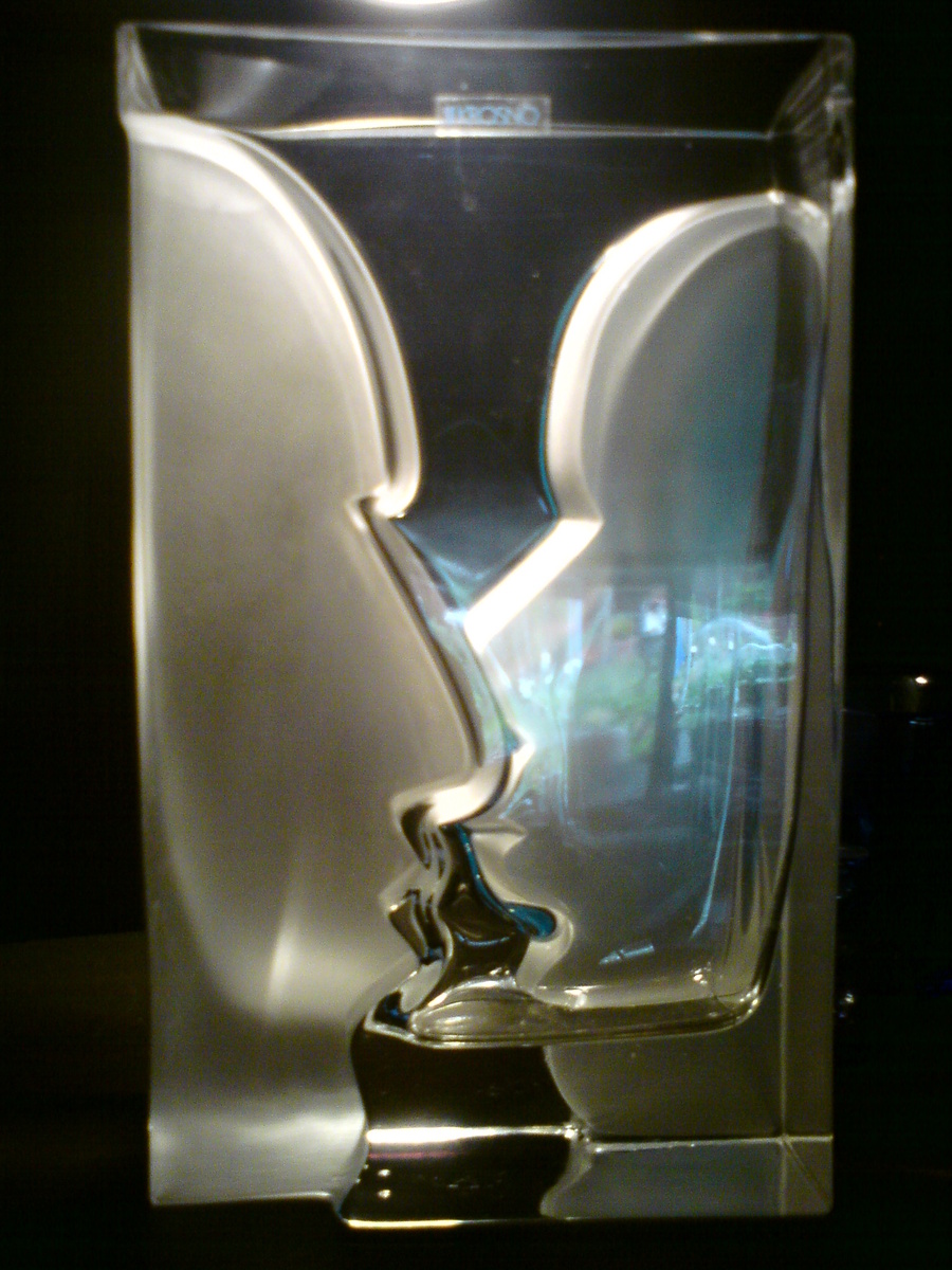 Polish Krosno rectangular vase