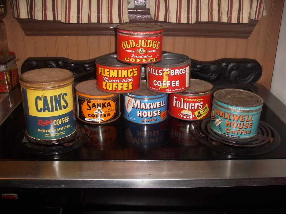 Coffee and groceries of the past - Advertising