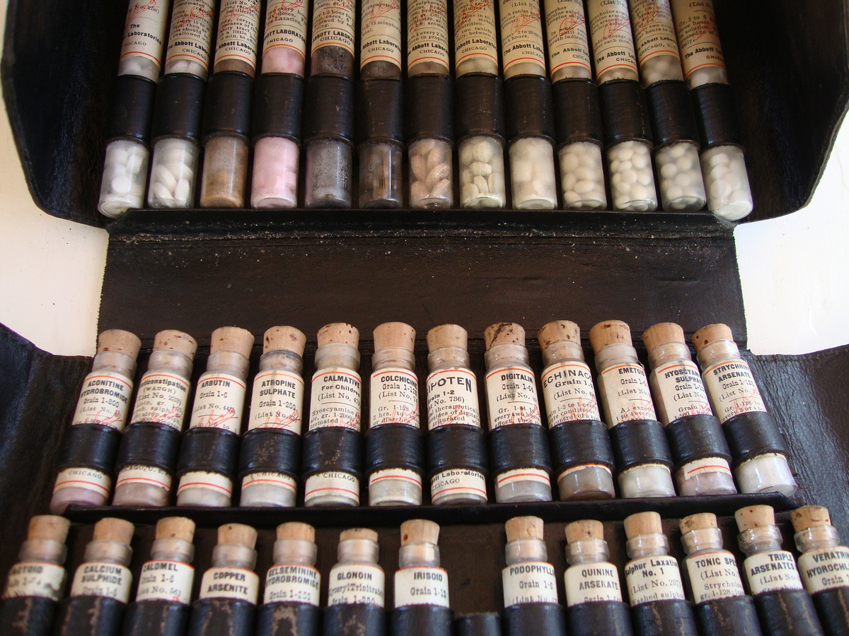 Medicine / Pill Cases 1920's 1930's Butte, Montana