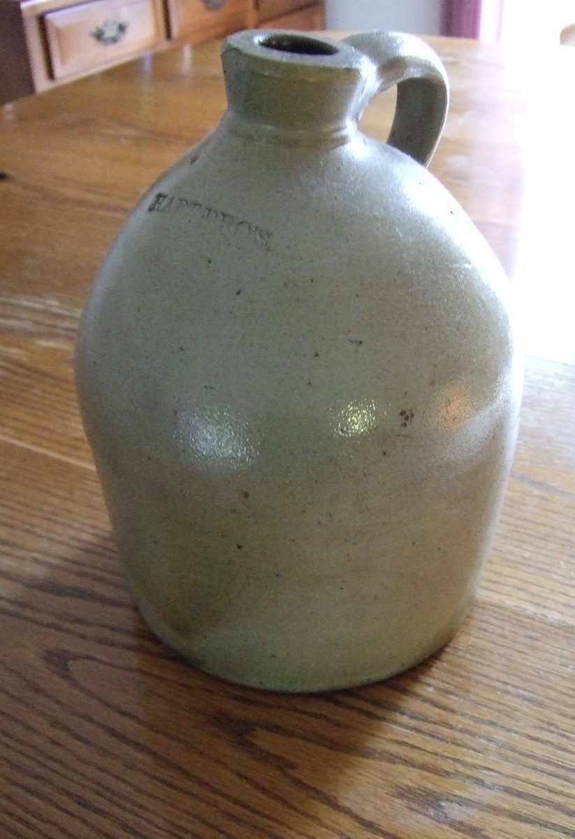 Hart Bros. Made Slat glazed jug 