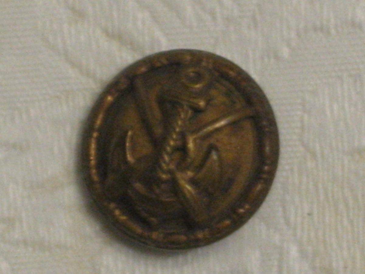 U.S. Coast Guard button - Military and Wartime