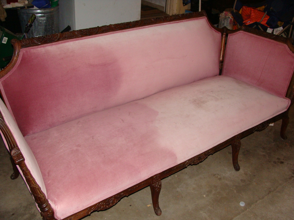 Old Sofa, Mahogany---What is it 