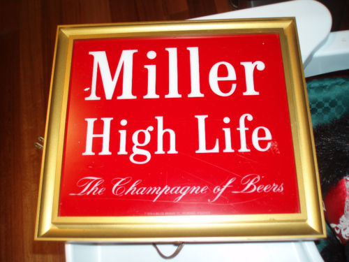 Miller Beer Sign