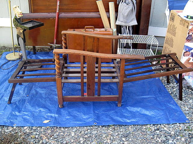 Oak chair.  Tell me about it please. - Furniture