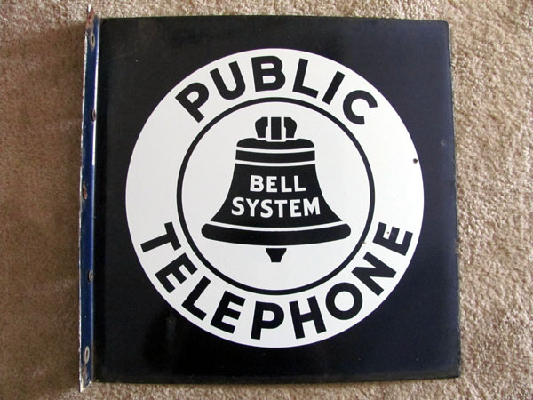 Public Telephone Sign