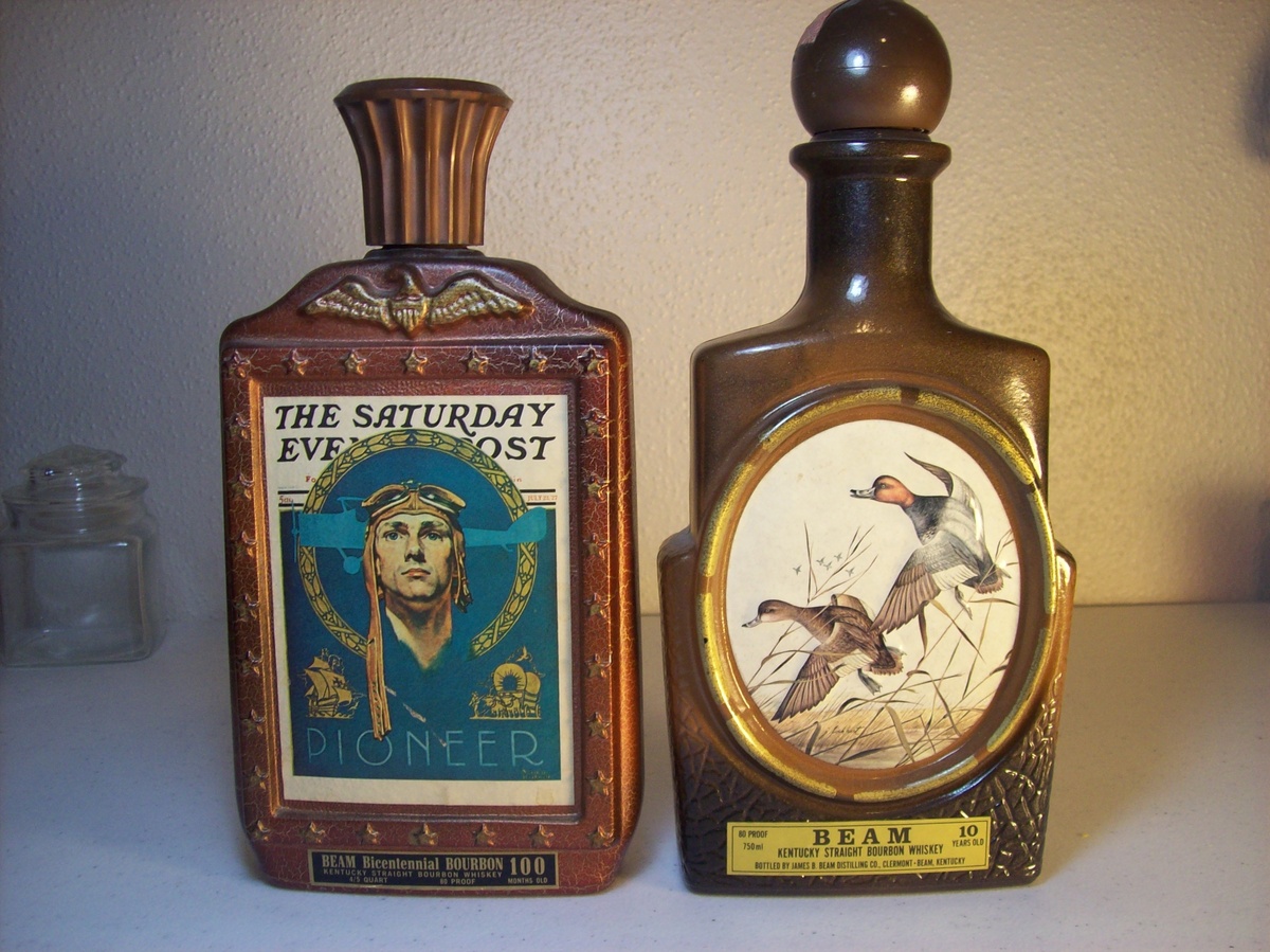 Limited Edition Jim Beam bottles