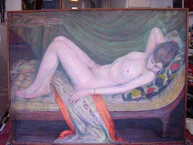 Elisha Kent Kane Wetherill Reclining Nude