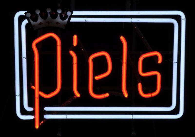 Piel's Beer neon