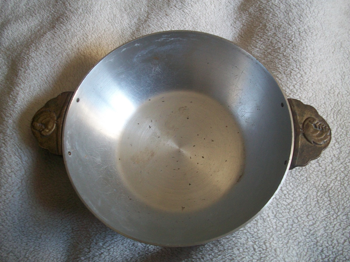 Found this bowl in my Grandpas Barn it has been there at least 50 + years for sure