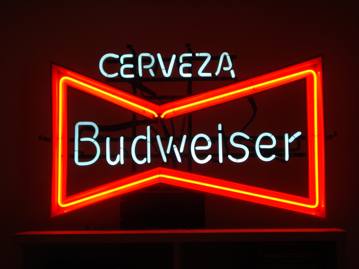 Vintage Bud sign