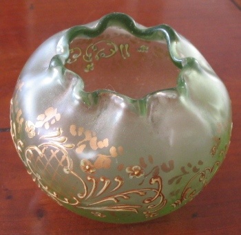 Rose bowl, most probably Bohemian