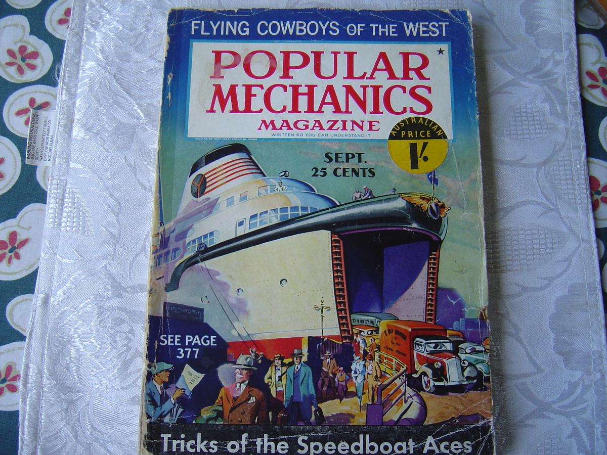 1936 popular mechanics magazine