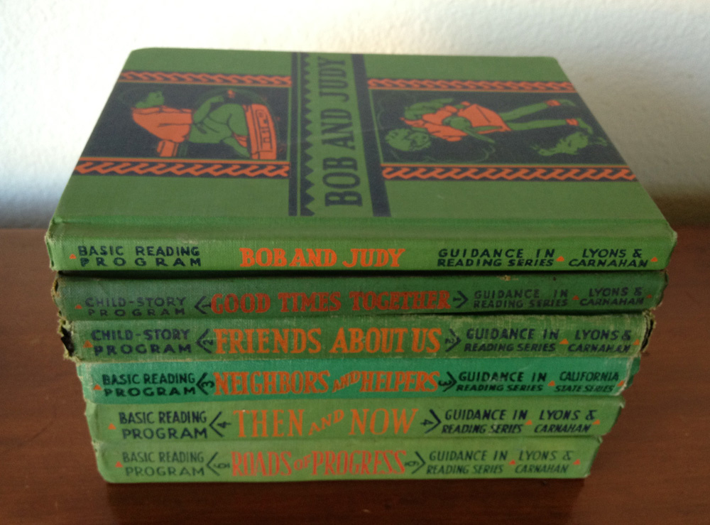 My collection of Vintage Bob & Judy Readers - Books