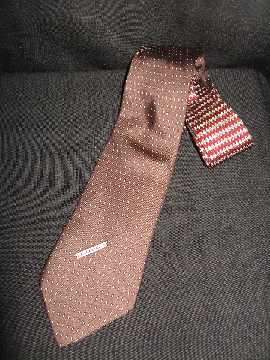 VINTAGE  BALENCIAGA PARIS TIE - Mens Clothing