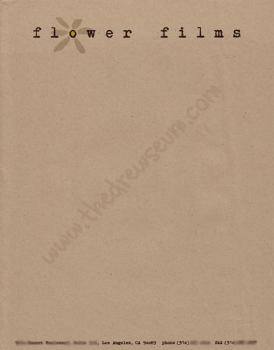 Flower Films stationary