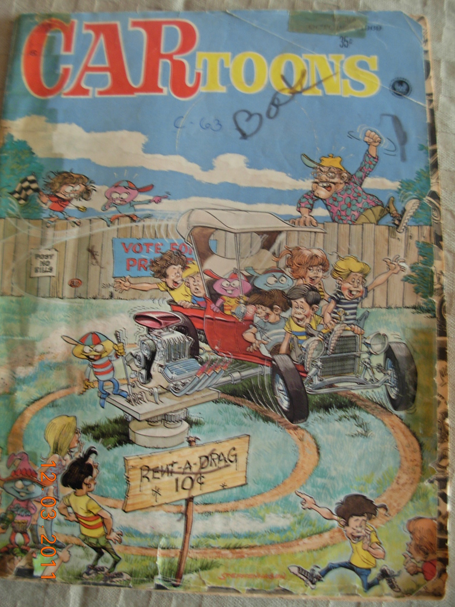 CARtoons (comic book from the 60's) - Comic Books