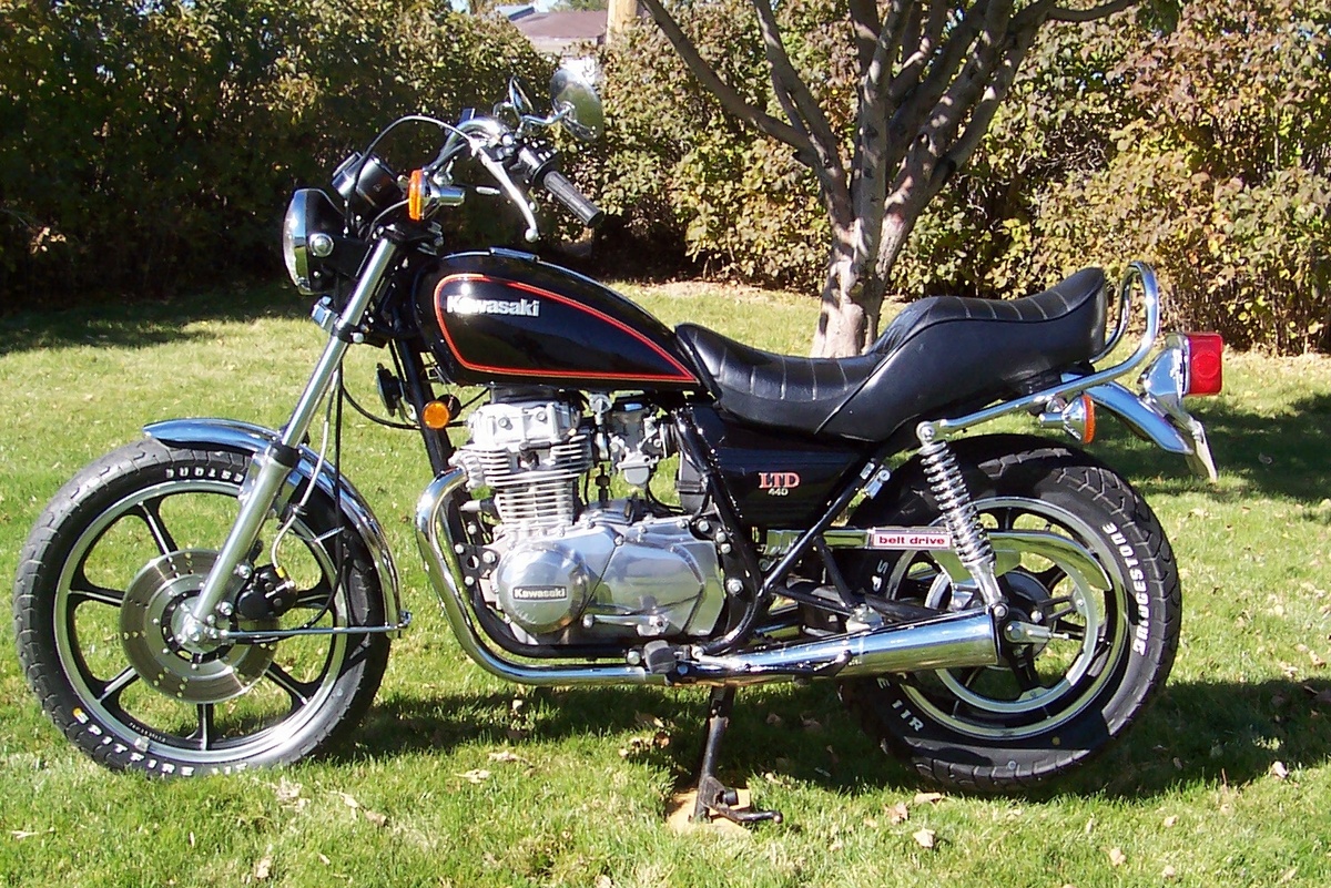 1982 Kawasaki KZ440D Belt Drive  - Motorcycles