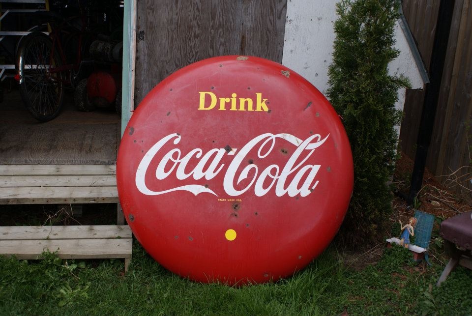 1956 48" Coke Button