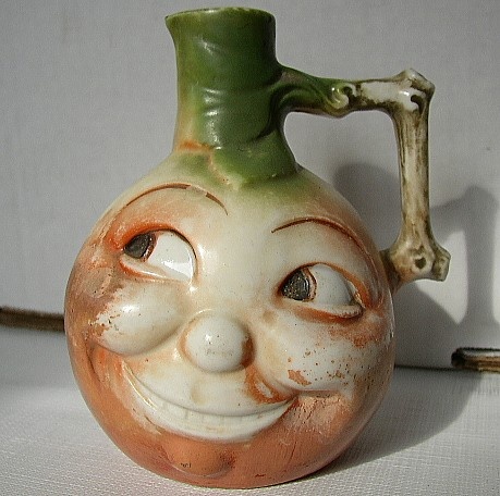 Small German Happy Face Jug 