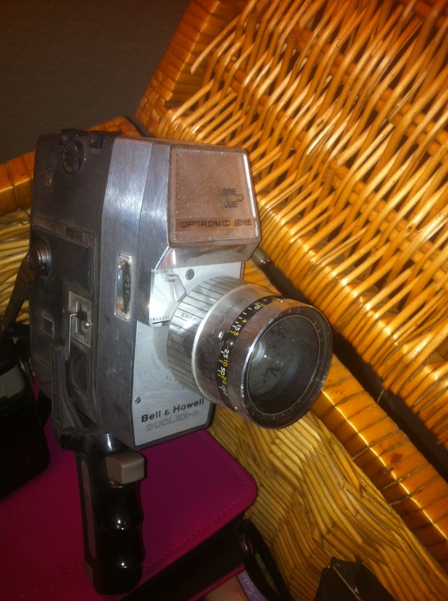 Antique Vintage Movie Camera Bell Howell - Cameras