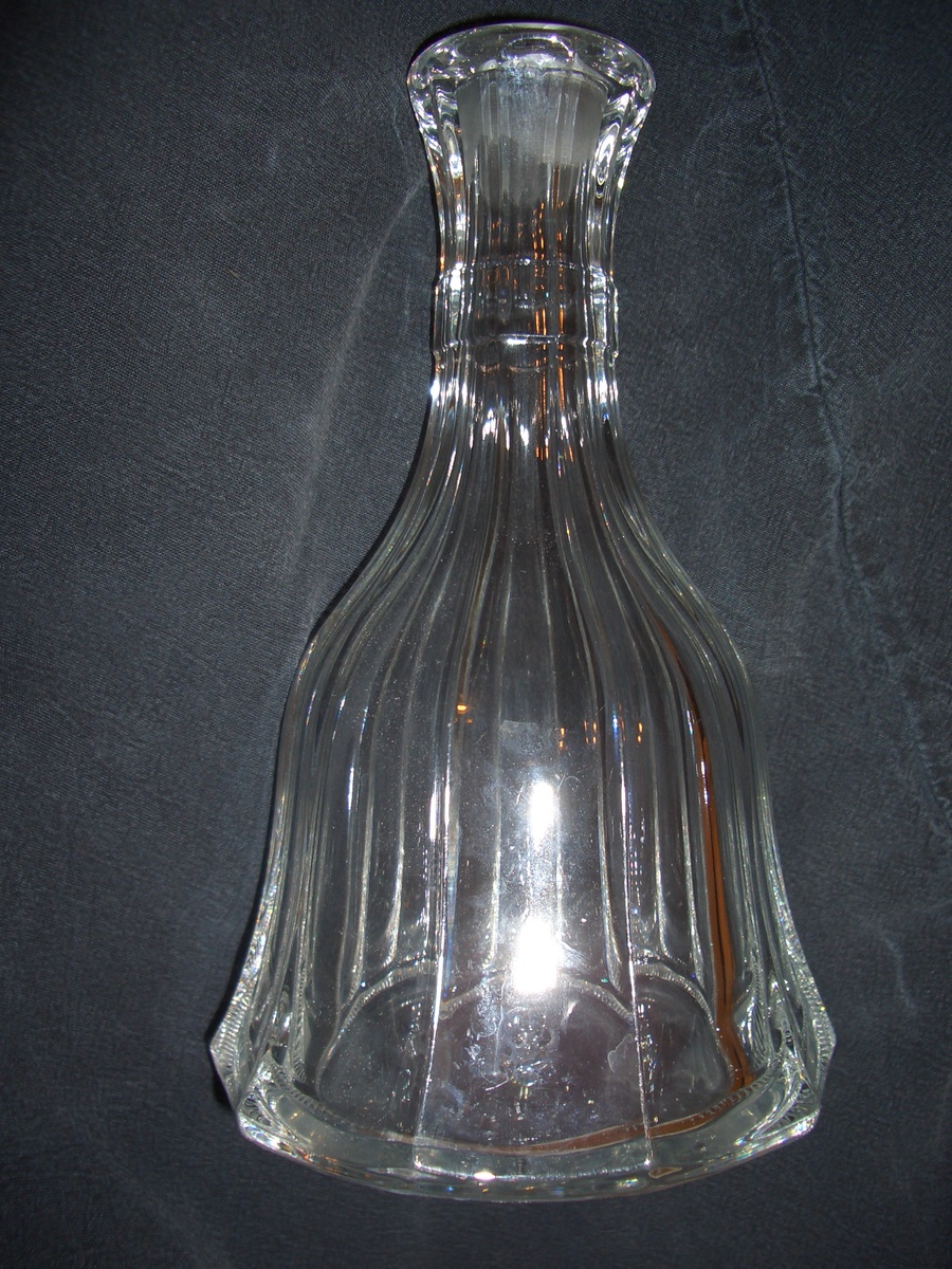 A very nice older decanter bottle