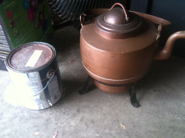 Mother-in-law's Huge Teakettle - Kitchen
