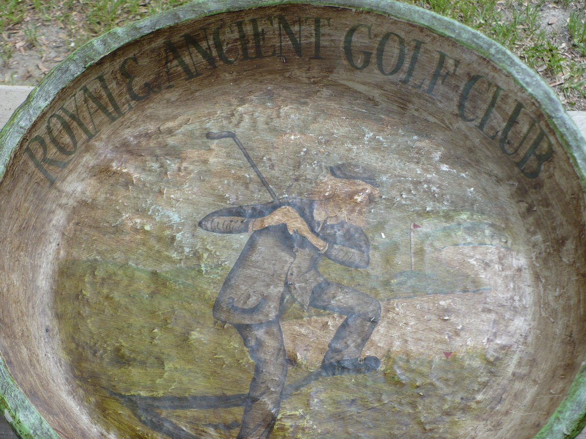 royal and anceint golf st andrews tray/bowl 22 inches across