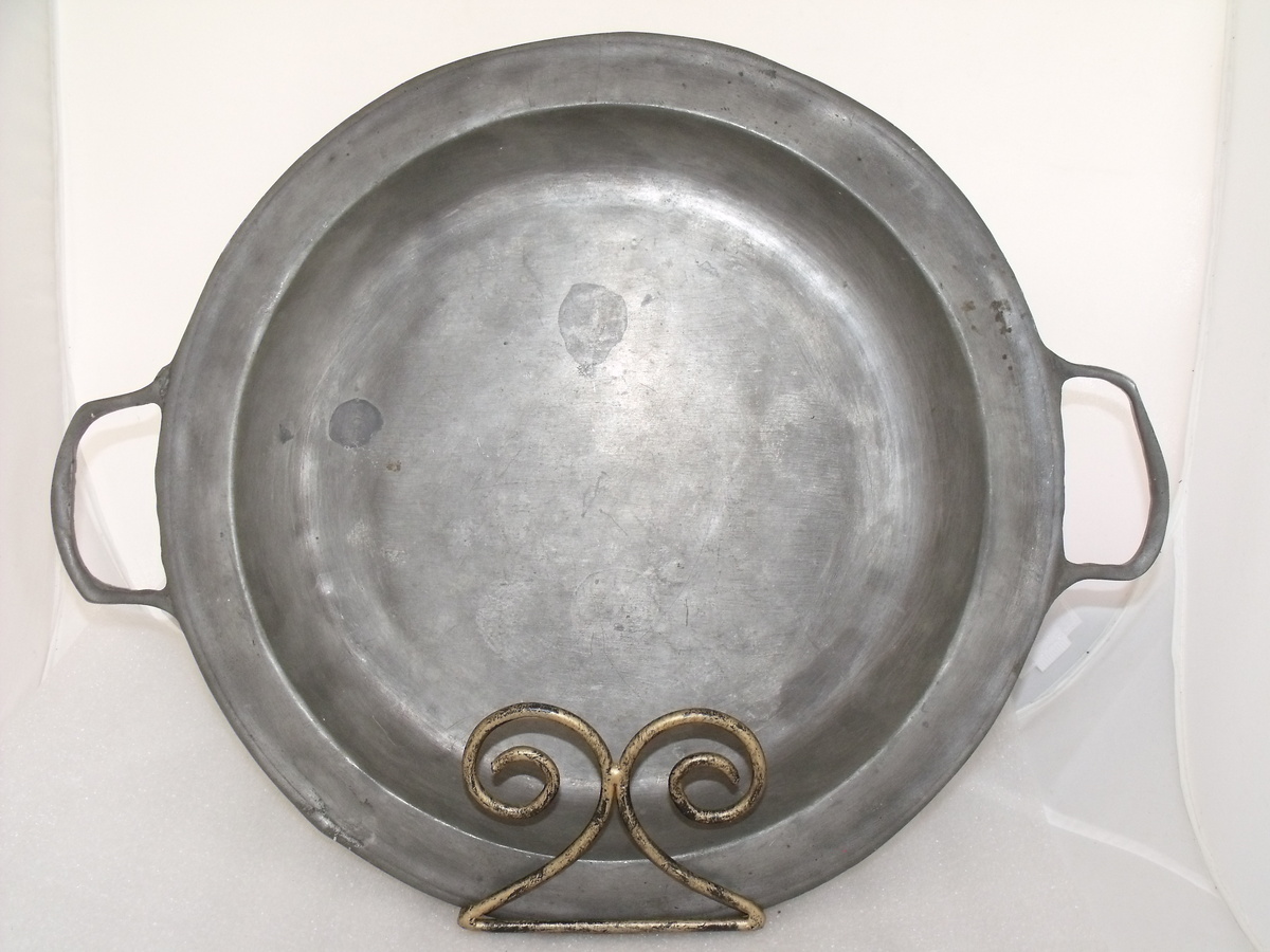 Vintage Real Pewter Tray 