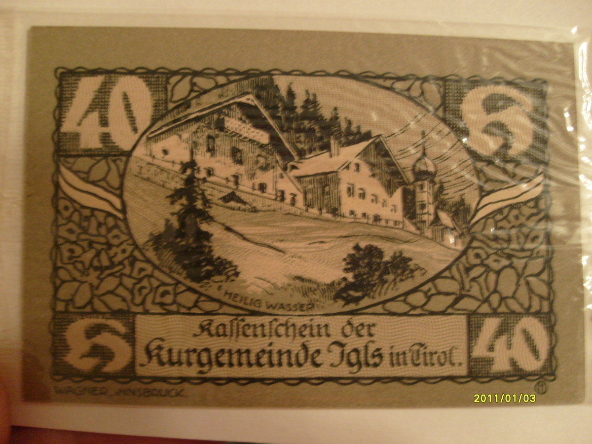 Paper Money Austria - World Coins