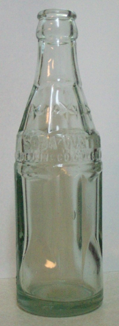 Coca-Cola "Soda Water" Glass Bottle 6oz.