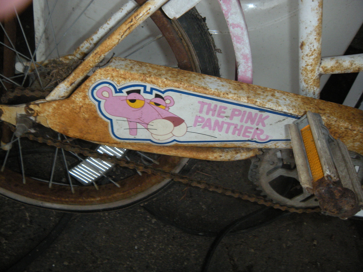 Pink Panther bicycle