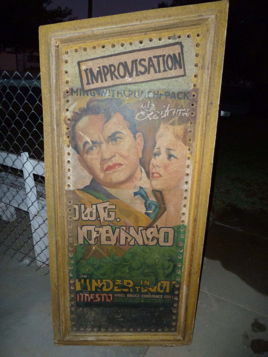 1937 Thunder in the Sun Poster Display - Movies