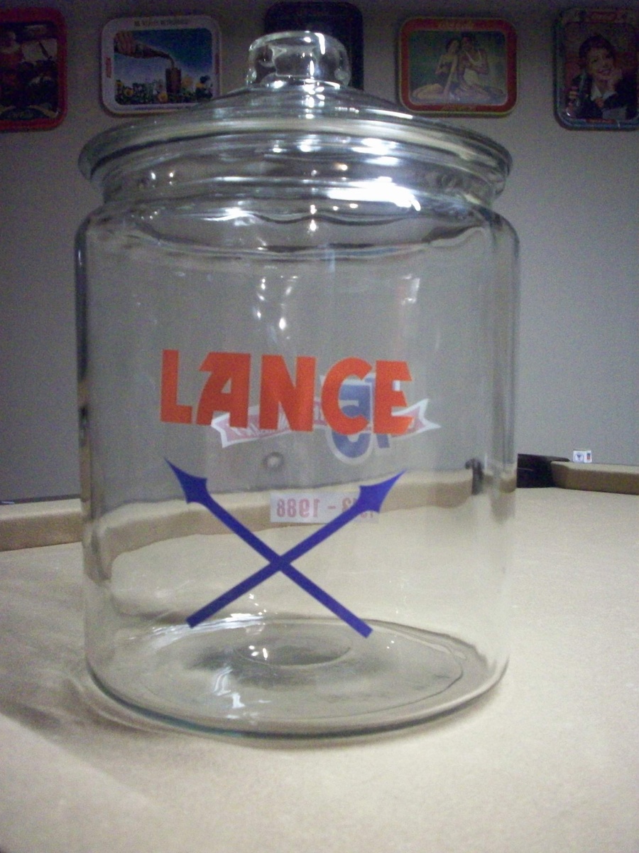 Lance 75th anny jar - Advertising