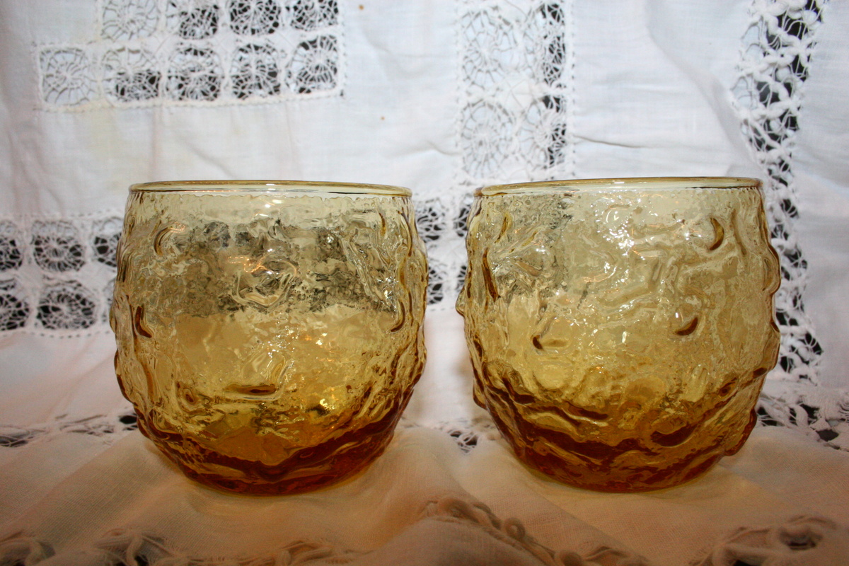 Amber color glasses  - Glassware