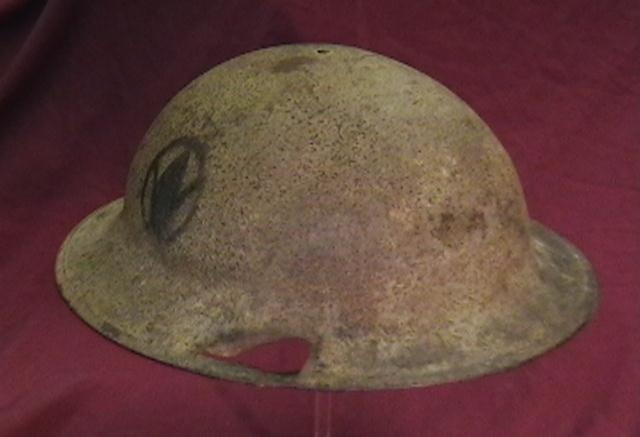 WW I U.S. Army M-1917 Doughboy Helmet - Military and Wartime