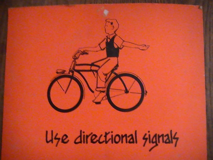 Bicycle saftey posters. - Posters and Prints