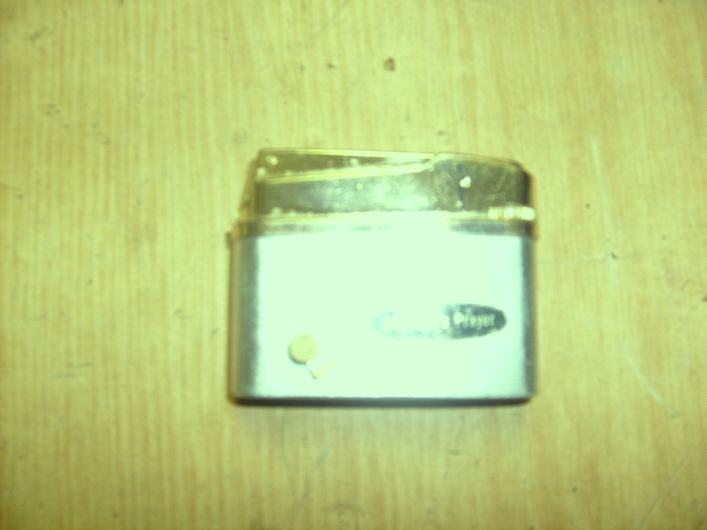 Gold-plated lighter "Corty" Royal Musical . A Maiden`x Prayer  - Tobacciana