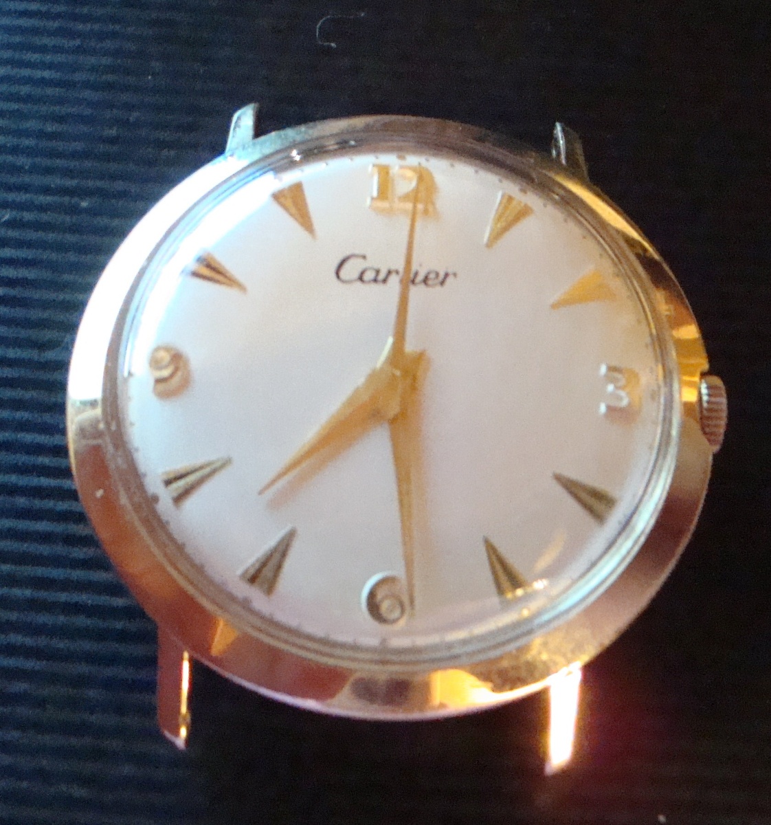 Cartier ....  J. Schulz Movement 17 Jwl 14k - Wristwatches