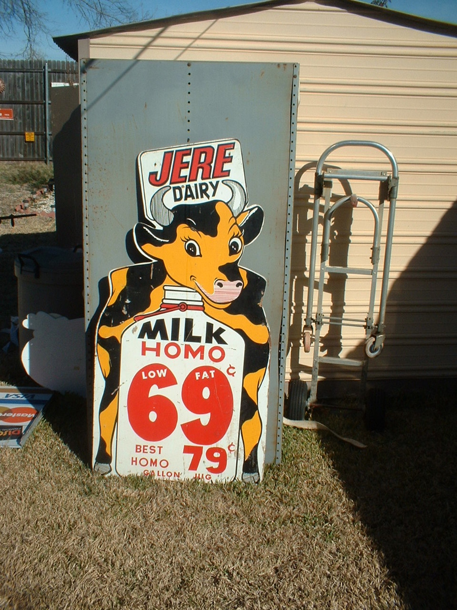 Milk Sign