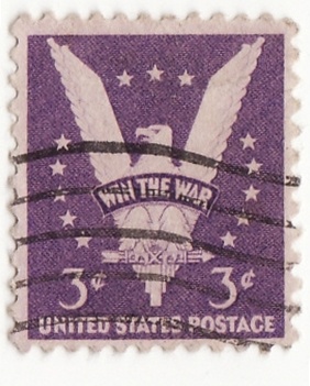 The Win the War stamp 