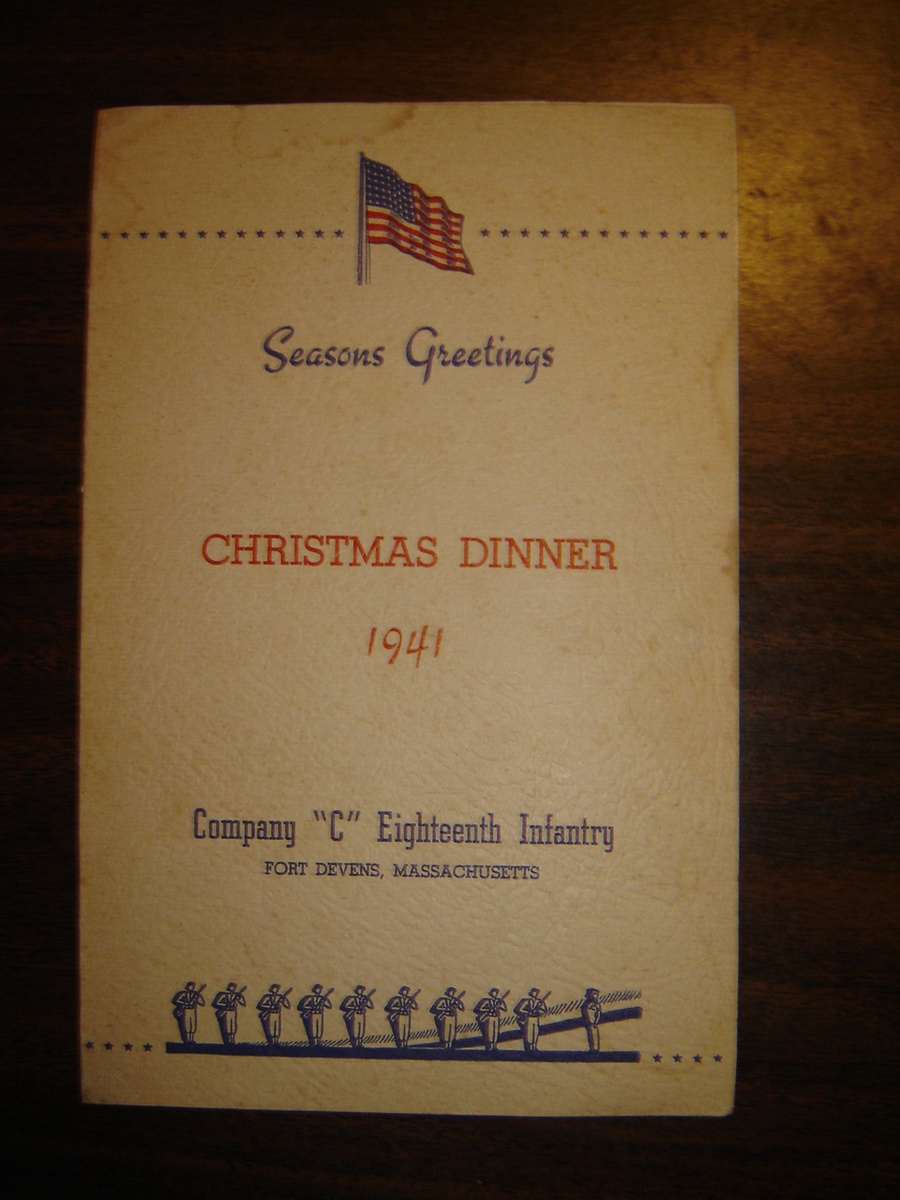 Old WWII Era Company Dinner